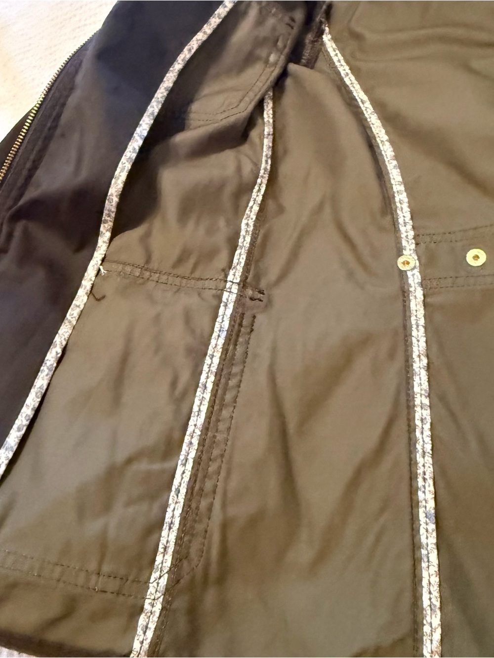 J.Crew | Downtown Field Jacket | Forest Green Utility Military Jacket | XS - Picture 12 of 14